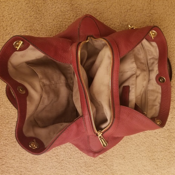 MK red purse and wallet - Picture 3 of 8